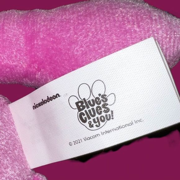 Blue’s Clues Magenta Best Friend with Glasses 11” Plush - Picture 3 of 5